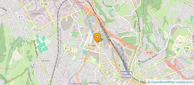 localisation de l'entreprise OCARINA à CHAMBERY