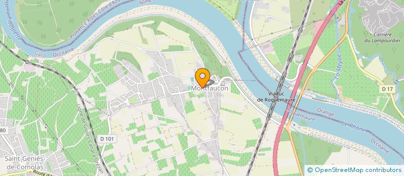 localisation de l'entreprise OCARINA CREATION  MONTFAUCON