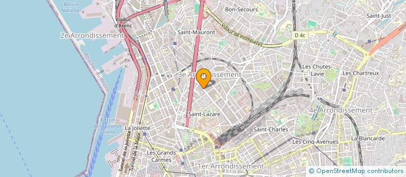 localisation de l'entreprise OCAS PRO à MARSEILLE