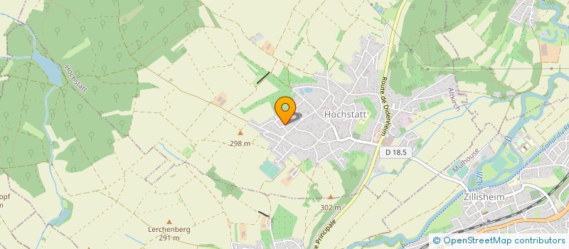 localisation de l'entreprise OCASTA INNOVATION  HOCHSTATT