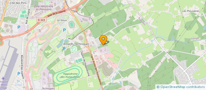 localisation de l'entreprise OCAVIP à RUAUDIN