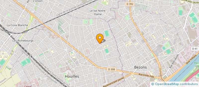 localisation de l'entreprise OCAYOU  HOUILLES