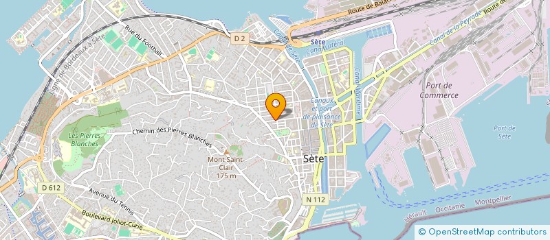 localisation de l'entreprise OCC'DEBARRAS à SETE