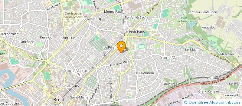 localisation de l'entreprise OCCA BIKE à BREST