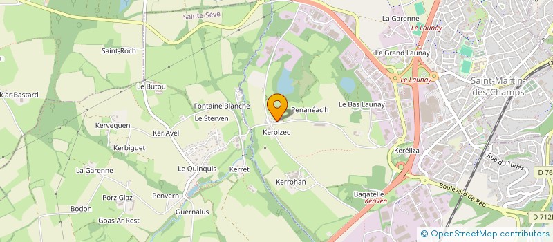 localisation de l'entreprise OCCA TRACK à SAINT-MARTIN-DES-CHAMPS
