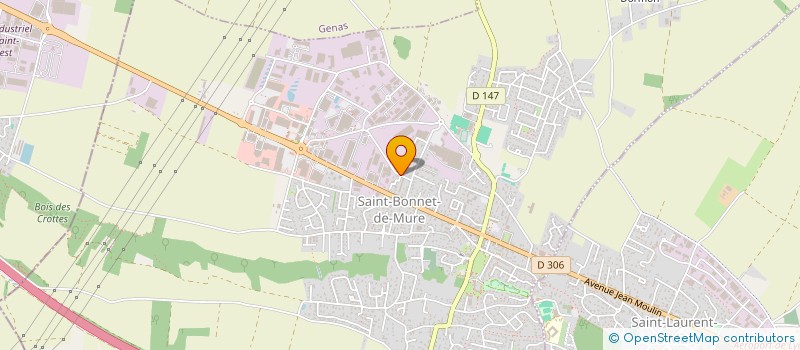 localisation de l'entreprise OCCAS ALIMENTAIRE  SAINT-BONNET-DE-MURE
