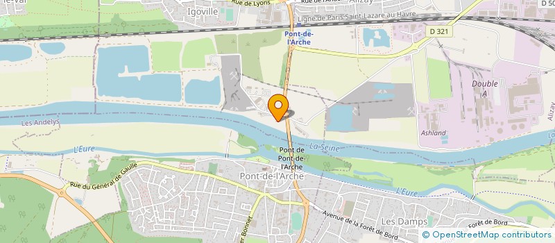 localisation de l'entreprise OCCAS'PNEUS  IGOVILLE