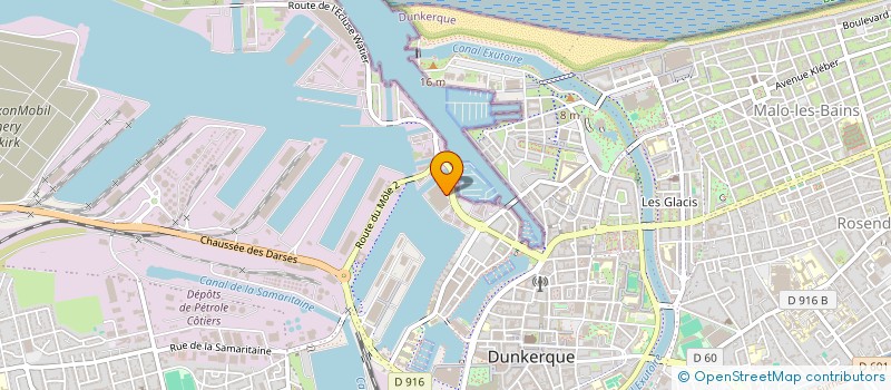 localisation de l'entreprise OCCASION DU PORT à DUNKERQUE