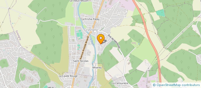 localisation de l'entreprise OCCASION EXCEPTION à GRAVIGNY
