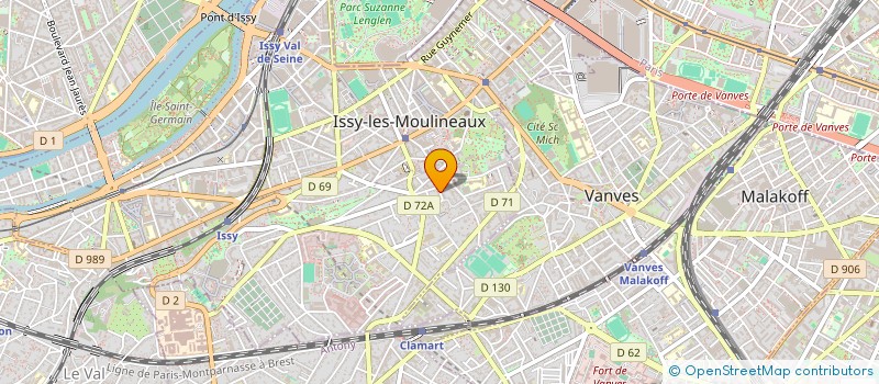 localisation de l'entreprise OCCASION SPORT à ISSY-LES-MOULINEAUX
