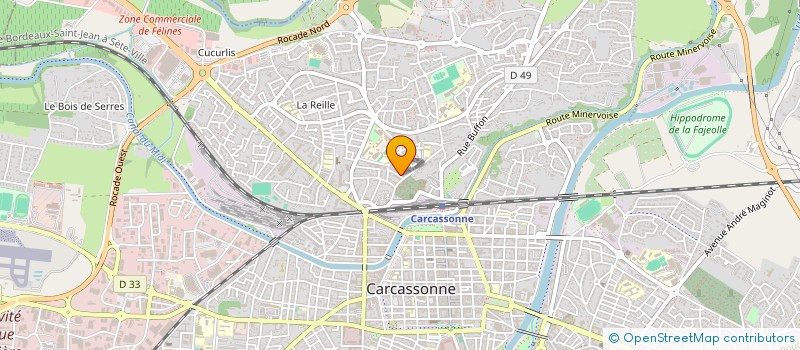 localisation de l'entreprise OCCASIONPLUS  CARCASSONNE