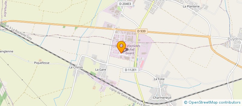 localisation de l'entreprise OCCASIONS CAMPING-CARS 17  LE THOU