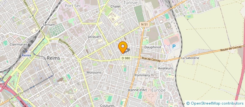 localisation de l'entreprise OCCASIONS DES SACRES  REIMS