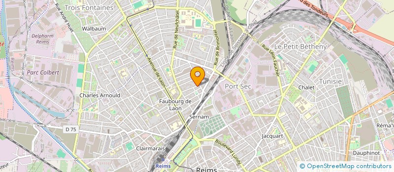localisation de l'entreprise OCCASIONS SERVICES SARL à REIMS