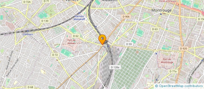 localisation de l'entreprise OCCAUTO à MALAKOFF