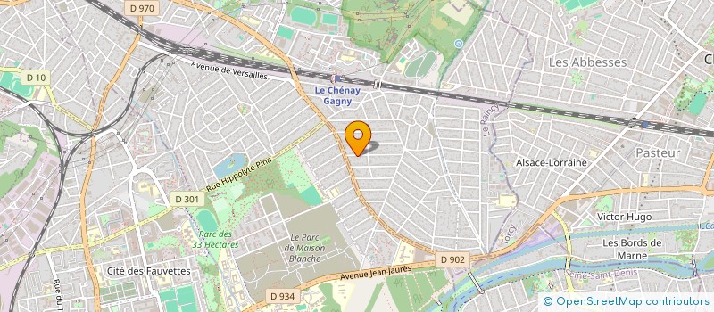 localisation de l'entreprise OCCAVIS SERVICES à GAGNY