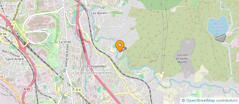 localisation de l'entreprise OCCAZ LOC  MARSEILLE