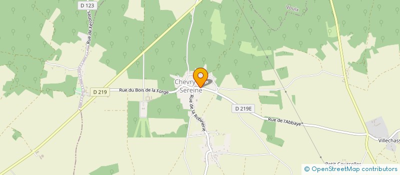 localisation de l'entreprise OCCE COOPERATIVE SCOLAIRE  CHEVRY-EN-SEREINE