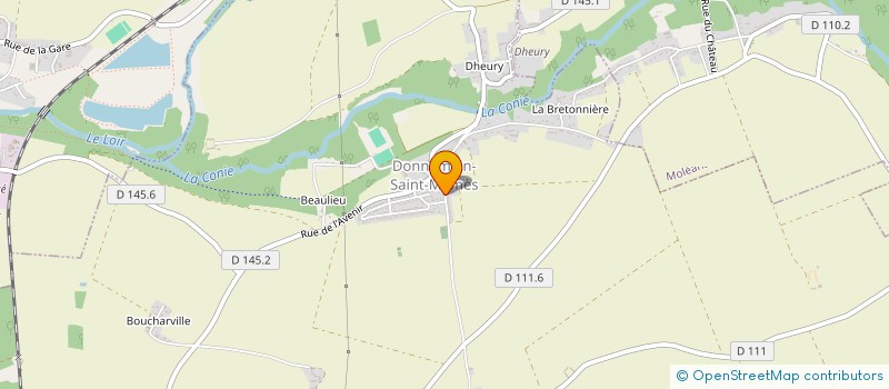 localisation de l'entreprise OCCE COOPERATIVE SCOLAIRE à DONNEMAIN-SAINT-MAMES