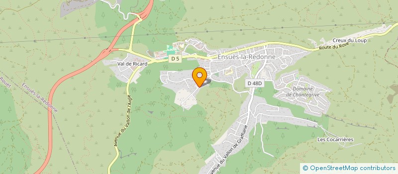 localisation de l'entreprise OCCELLI PROVENCE CONSTRUCTION  ENSUES-LA-REDONNE