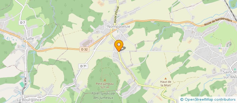 localisation de l'entreprise OCCF INVEST  SAINT-MICHEL-SUR-MEURTHE