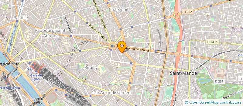 localisation de l'entreprise OCCHA à PARIS