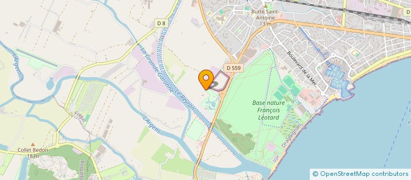 localisation de l'entreprise OCCHIATANA à FREJUS