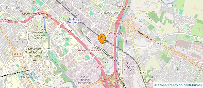 localisation de l'entreprise OCCHIOLINO DESIGN  TOULOUSE