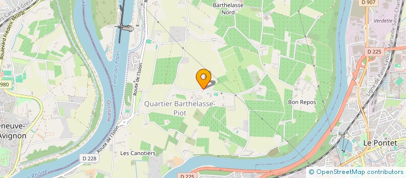 localisation de l'entreprise OCCHIPINTI à AVIGNON
