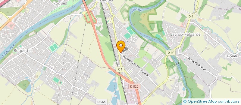 localisation de l'entreprise OCCI-CLIM à LABARTHE-SUR-LEZE