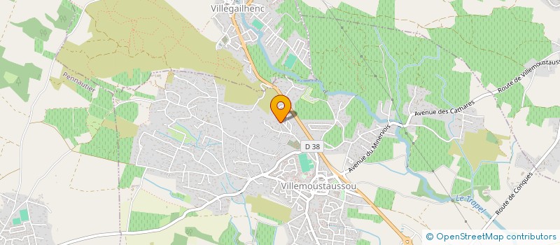 localisation de l'entreprise OCCI DIAGS à VILLEMOUSTAUSSOU