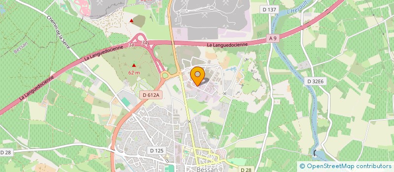 localisation de l'entreprise OCCI-DIS à BESSAN
