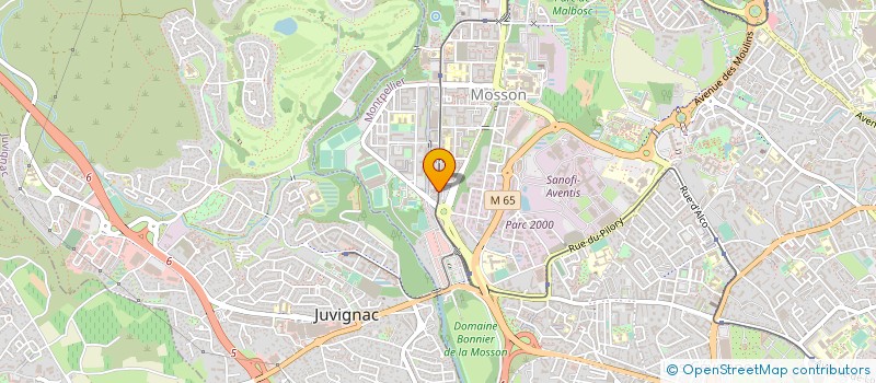 localisation de l'entreprise OCCI DISTRI à MONTPELLIER