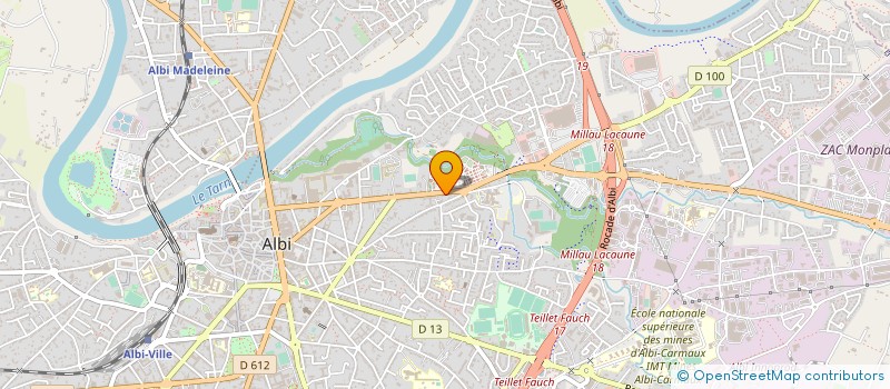 localisation de l'entreprise OCCI'GEN à ALBI