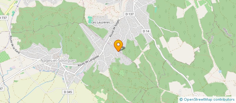 localisation de l'entreprise OCCI PISCINES  JACOU