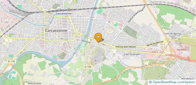 localisation de l'entreprise OCCI-PLAC à CARCASSONNE