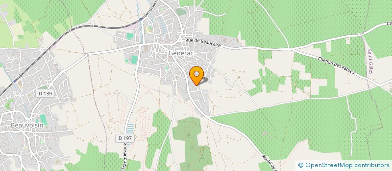 localisation de l'entreprise OCCI'PLAC  GENERAC