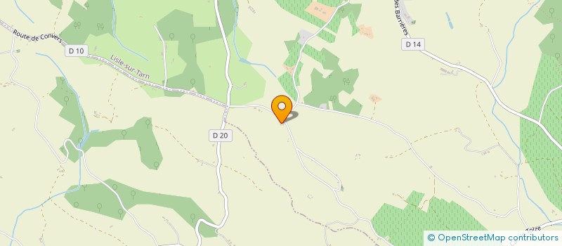localisation de l'entreprise OCCI'PLANTIS à LISLE-SUR-TARN