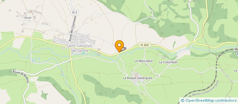 localisation de l'entreprise OCCI'SCENE  CAMPAGNAC