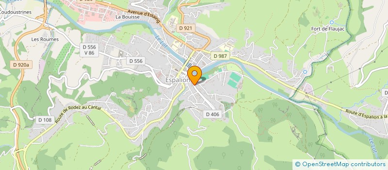 localisation de l'entreprise OCCI'TECH  ESPALION