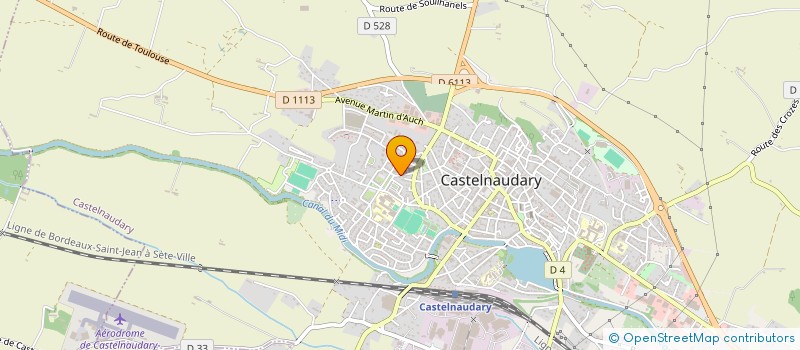 localisation de l'entreprise OCCI'TERRA à CASTELNAUDARY