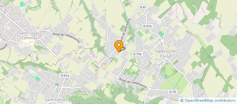 localisation de l'entreprise OCCI'TERRASS à LAPEYROUSE-FOSSAT