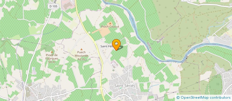 localisation de l'entreprise OCCI'TP  SATURARGUES