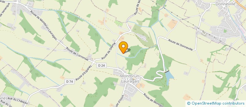 localisation de l'entreprise OCCI TRADI  MONTESQUIEU-LAURAGAIS