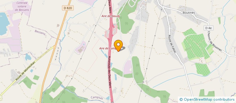 localisation de l'entreprise OCCI'TRAVAUX à CAMPSAS