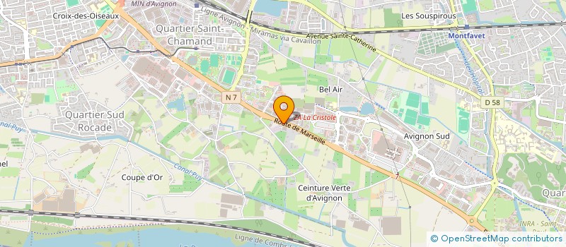 localisation de l'entreprise OCCIGERM SA à AVIGNON