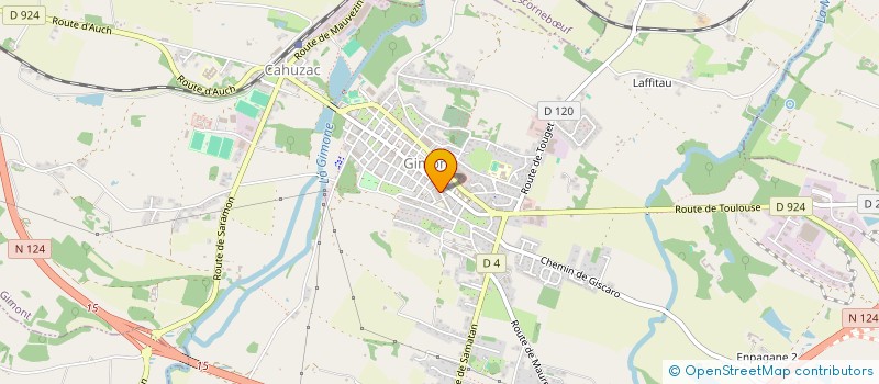 localisation de l'entreprise OCCIKINK  GIMONT