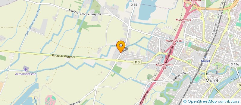 localisation de l'entreprise OCCILEC  MURET