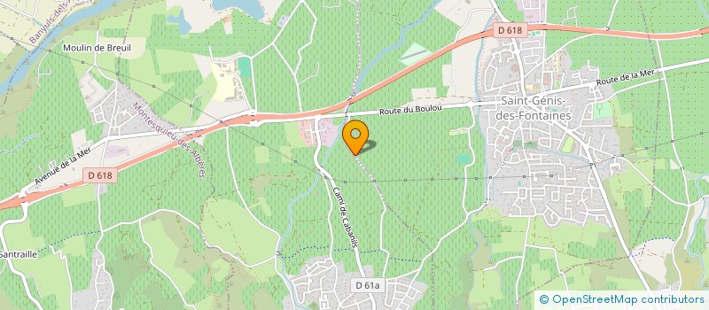 localisation de l'entreprise OCCILLUMS  SAINT-CYPRIEN