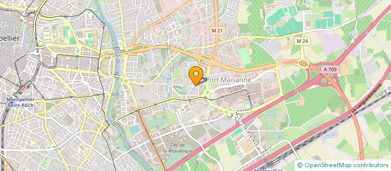 localisation de l'entreprise OCCINET à MONTPELLIER